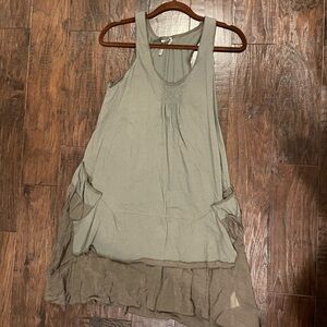 Army green dress size M